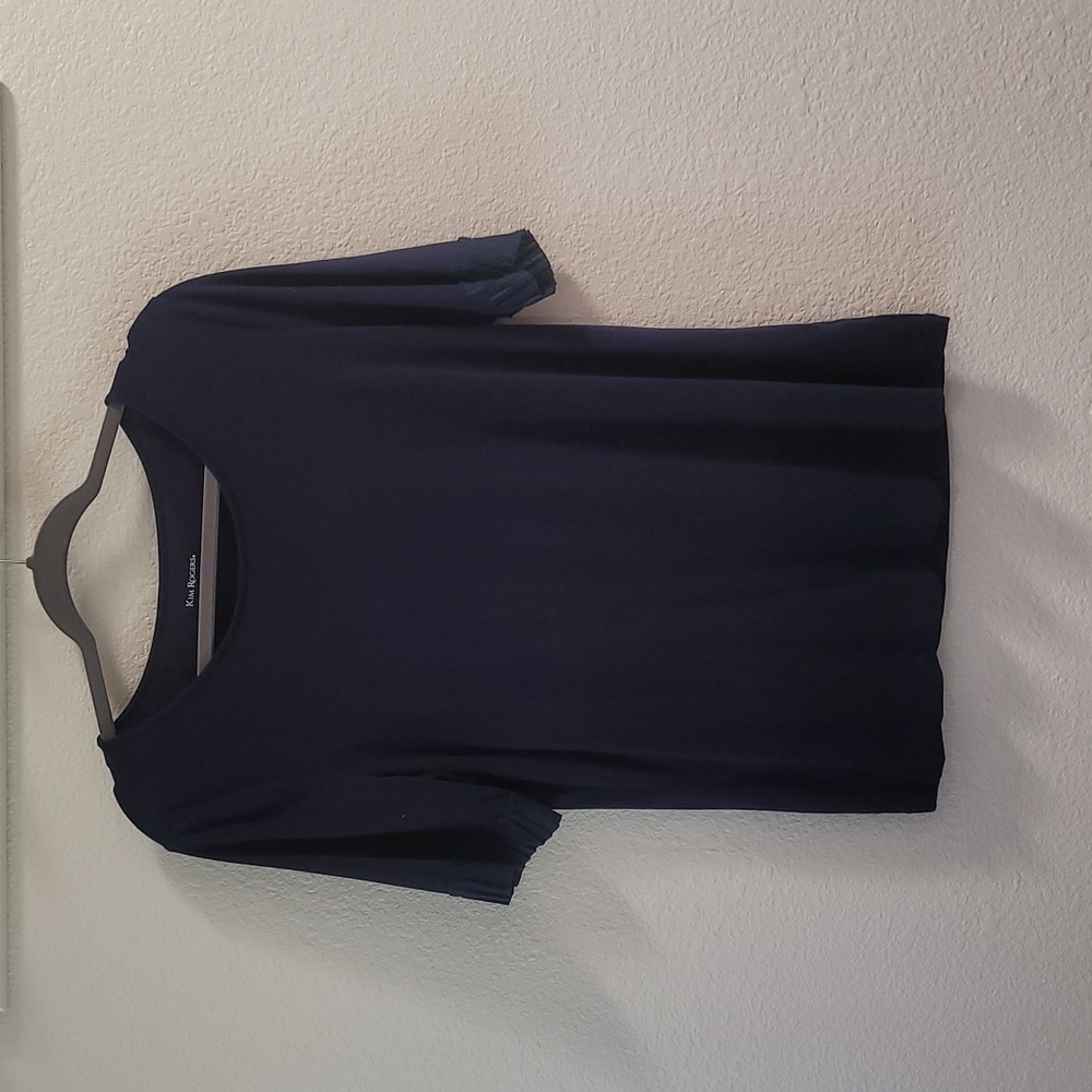 Kim Rogers Navy Blouse (S)